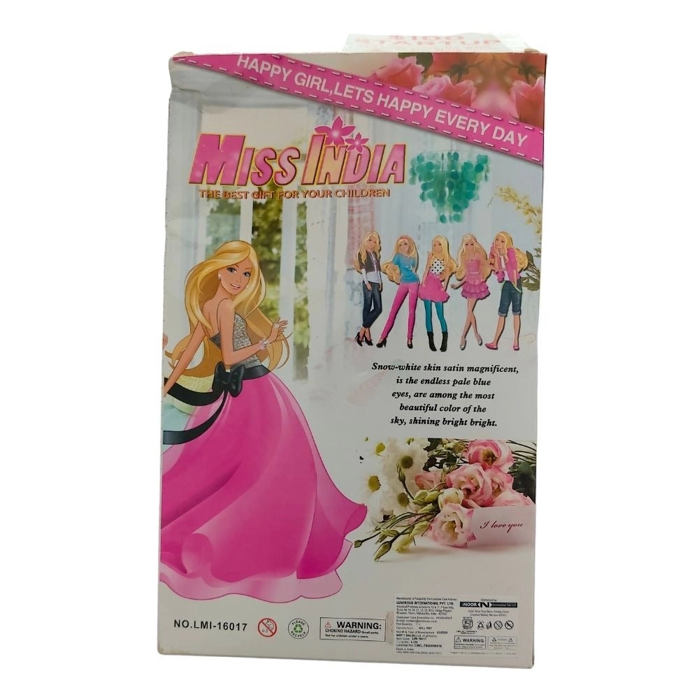 Barbie Doll Miss india Set |   Plastic  |   Toys| 1+ Years