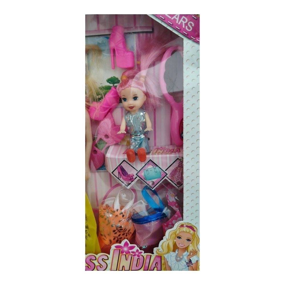 Barbie Doll Miss india Set |   Plastic  |   Toys| 1+ Years
