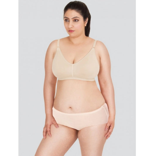 Dermawear Ally Plus Women's 4D Stretch Support Bra (Cream)