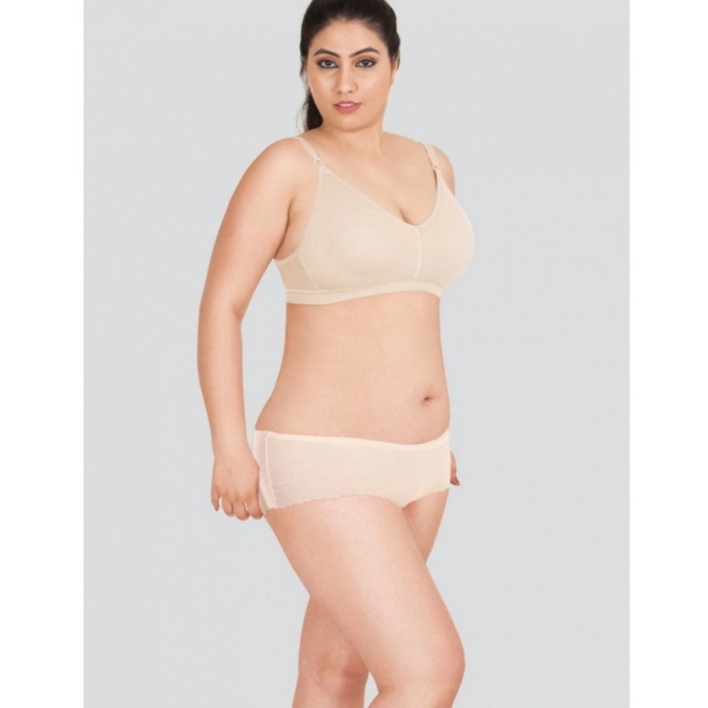 Dermawear Ally Plus Women's 4D Stretch Support Bra (Cream)
