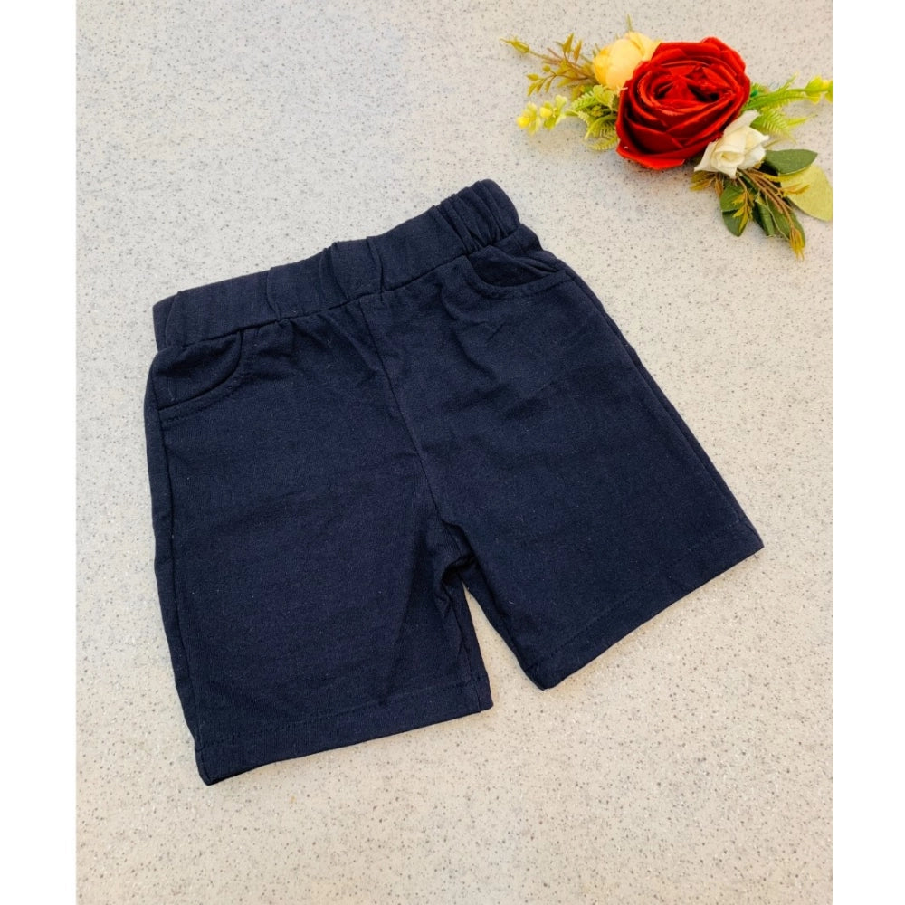 Generic Boy's Cotton Blend Printed Short Sleeve Shirt and Shorts Set (MultiColor)