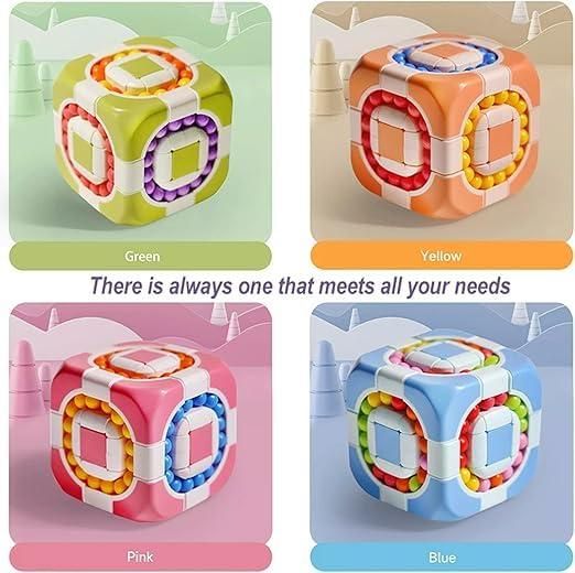 Finger Rotate Rubik Cube Puzzel