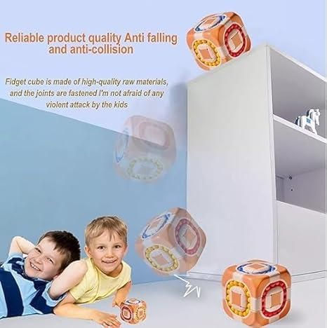 Finger Rotate Rubik Cube Puzzel